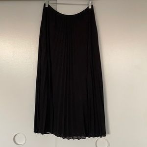 BABATON from Aritiza - Black Jude Pleated MIDI Skirt